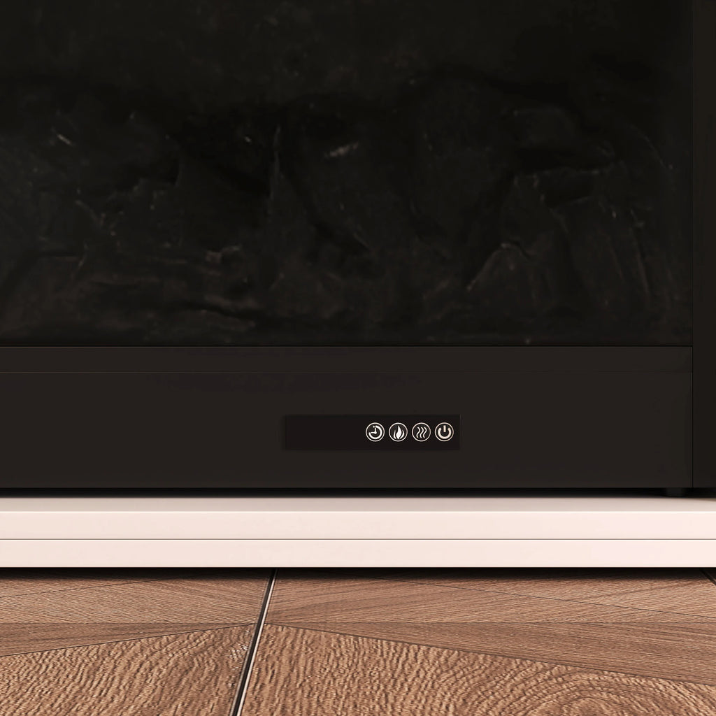 Meuble TV pour cheminée électrique 2000 mm avec télécommande