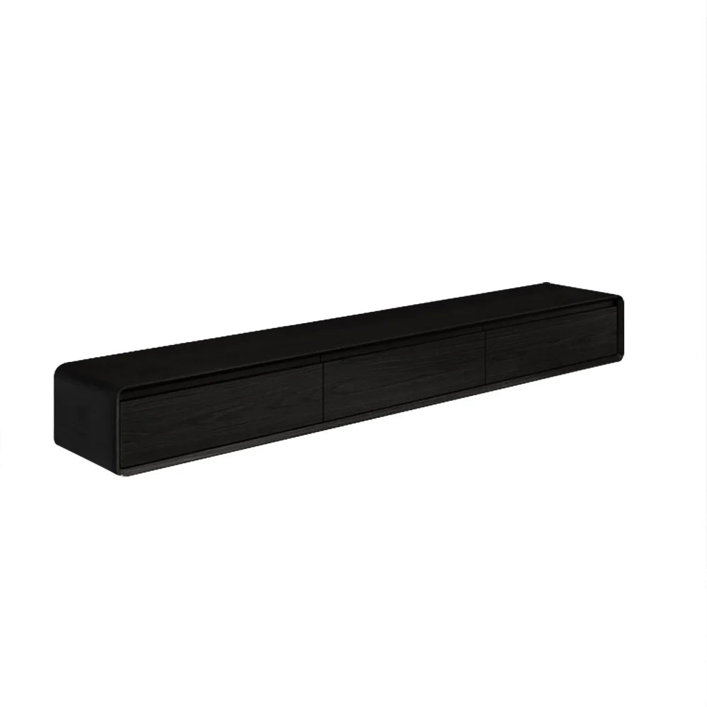 Meuble TV flottant de style Mid-Century de 79" avec 3 tiroirs